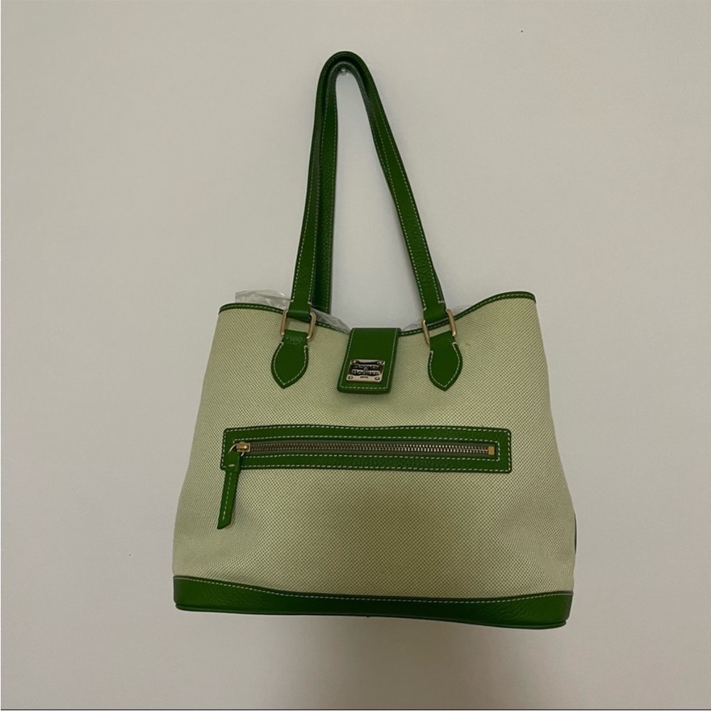 Dooney & Bourke 1975 LN26C Green Handbag Tote Purse